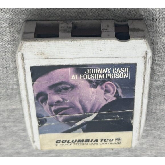 Johnny Cash At Folsom Prison Columbia 8 Track Stereo Record Album 1968 - Picture 4 of 7